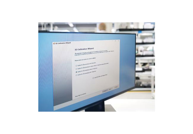 Pressebild: SCANLABs 3D-Kalibrier-Assistent