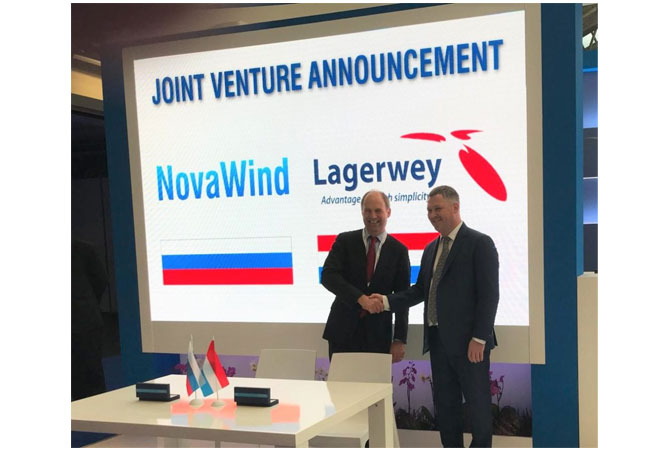 Pressebild: Lagerwey and NovaWind launch joint venture Red Wind