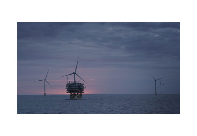 Pressebild: Final turbine installed at Race Bank Offshore Wind Farm