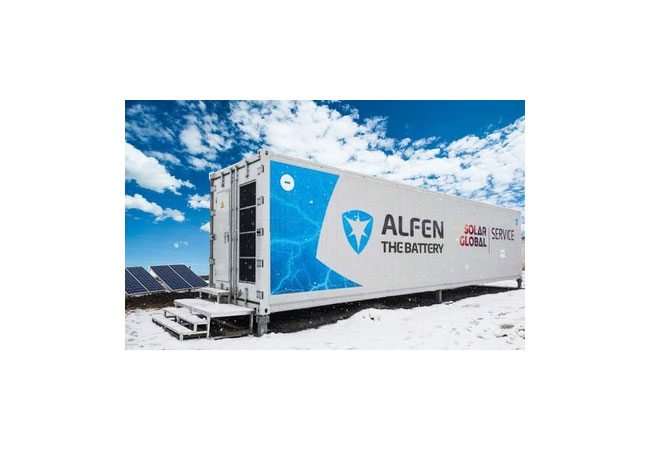 Pressebild: Große Eröffnung von Alfens Mega-Energiespeichersystem in der Tschechischen Republik