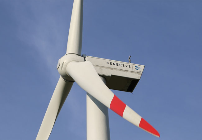 Pressebild: Kenersys-Anlage im ehemaligen Testfeld bei Grevesmühlen