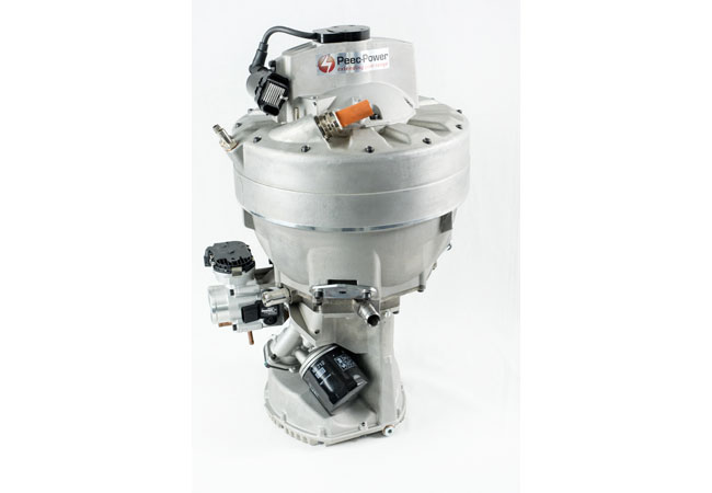 Pressebild: Peec-Power 25 kW Range Extender concept for electric drivetrain solution providers