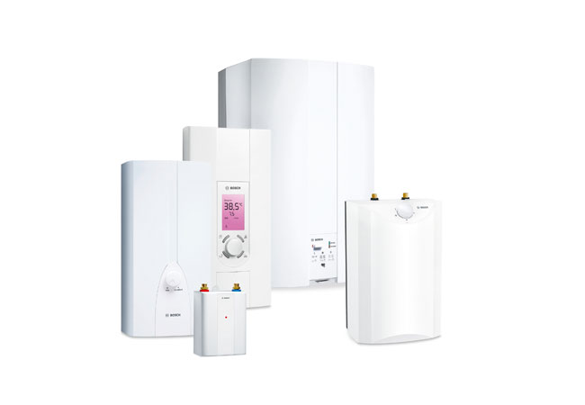 Junkers Bosch hat die Übernahme des Geschäfts mit Elektro-Warmwasserbereitern von der BSH Hausgeräte GmbH abgeschlossen und damit sein Portfolio an elektrischen Warmwasserbereitern deutlich erweitert. (Quelle: Junkers Bosch)