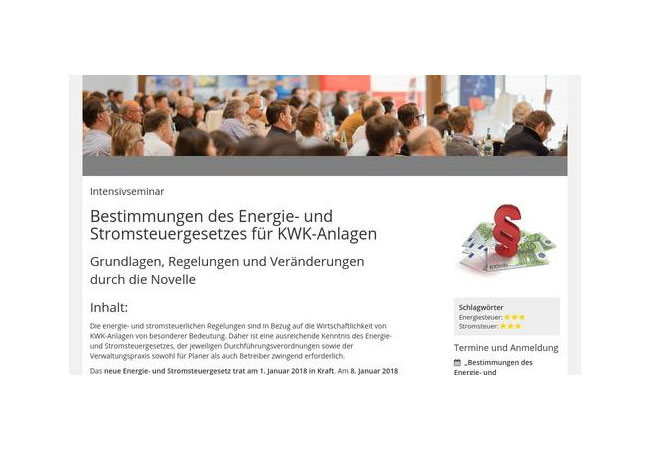 Pressebild: Internetauftritt: https://www.bhkw-konferenz.de/veranstaltungsreihe/bestimmungen-des-energie-und-stromsteuergesetzes-fuer-kwk-anlagen/