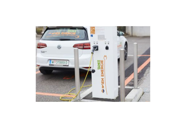 Pressebild: E-Mobilität_Ladestation / Copyright: Wien Energie/Ehm
