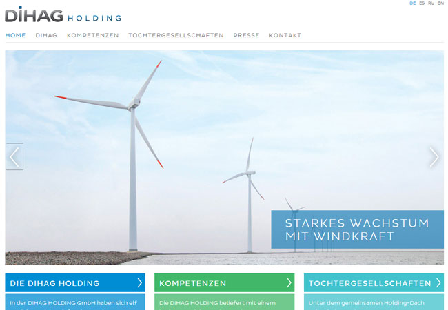Internetauftritt: http://www.dihag.com/de/