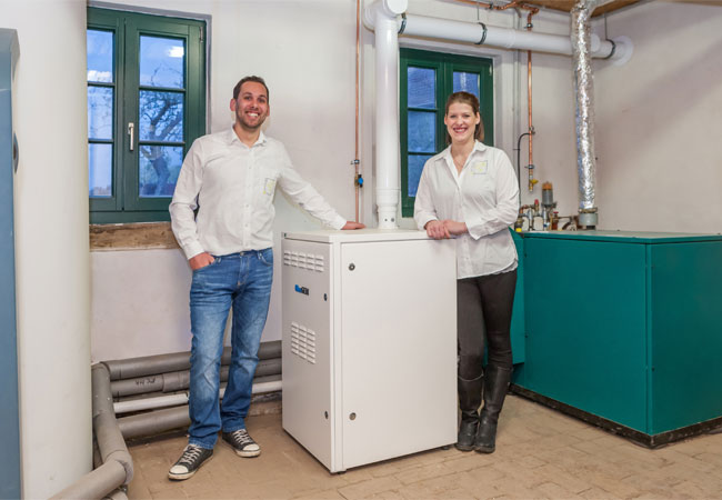 Pressebild: Solidpower installiert den 1.000sten Bluegen / © 2018 SOLIDpower