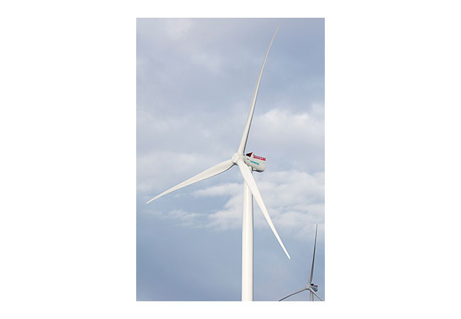 Pressebild: 42 Siemens-Anlagen vom Typ SWT-7.0-154 werden saubere Energie für rund 300,000 belgische Hausehalte liefern.
