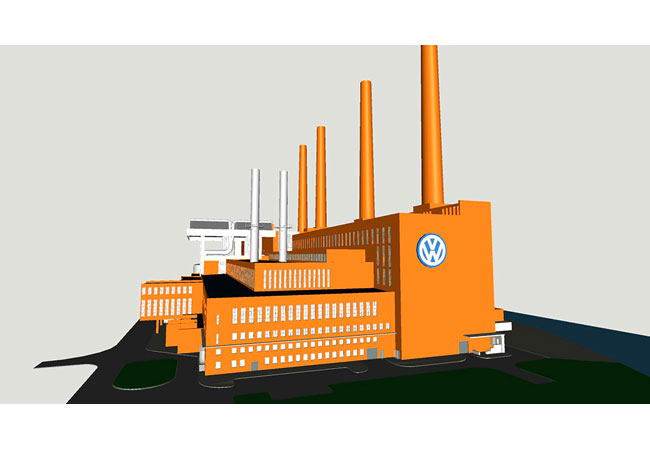 Pressebild: Volkswagen Konzern richtet Energieversorgung neu aus: Eigene Kraftwerke werden von Kohle auf Gas umgestellt