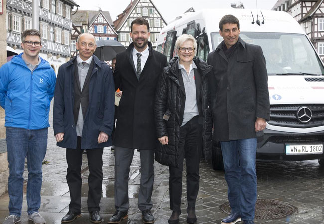 Pressebild: Erfolgreicher Start des Livebetrieb Reallabor Schorndorf
