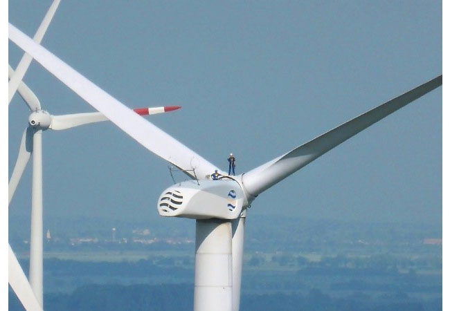Pressebild: Windenergieanlagen sicher und wirtschaftlich betreiben / © 2018 TÜV SÜD AG