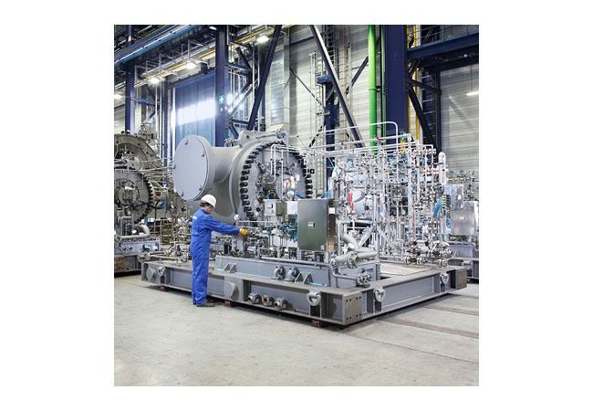 Pressebild: Siemens STC-SV Pipeline-Verdichter