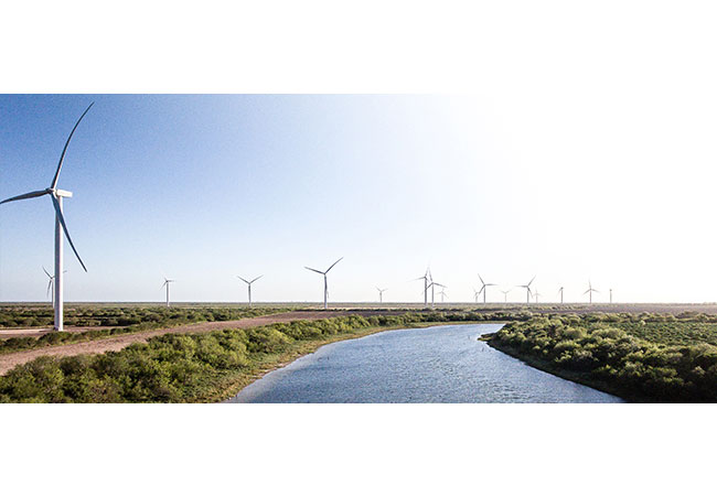 Pressebild: Photo Caption: San Roman was the first ACCIONA Wind Farm in Texas.