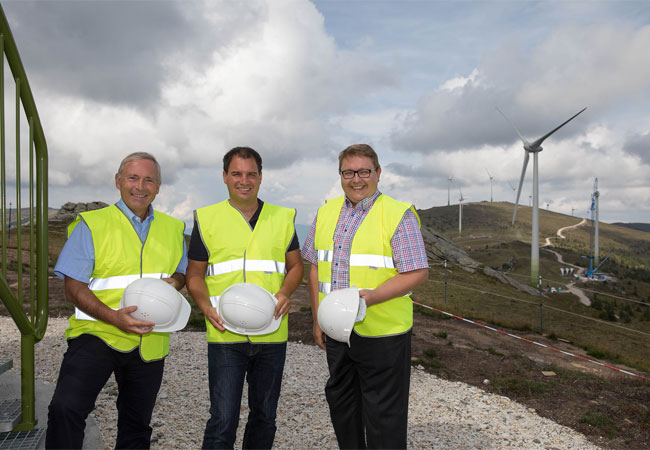 Pressebild: Lokalaugenschein_beim_Windpark_Handalm