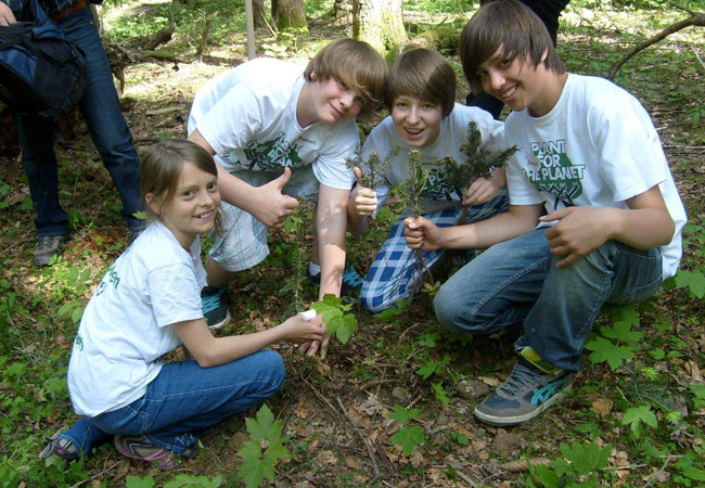 Pressebild: Plant for the Planet