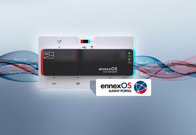 Pressebild: SMA eröffnet mit Data Manager M neue Möglichkeiten für das Monitoring von PV-Anlagen