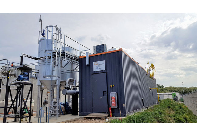 Pressebild: Neue ETW SmartCycle® Biomethananlage in Frankreich in Betrieb - Zweite ETW-Anlage bereits im Bau