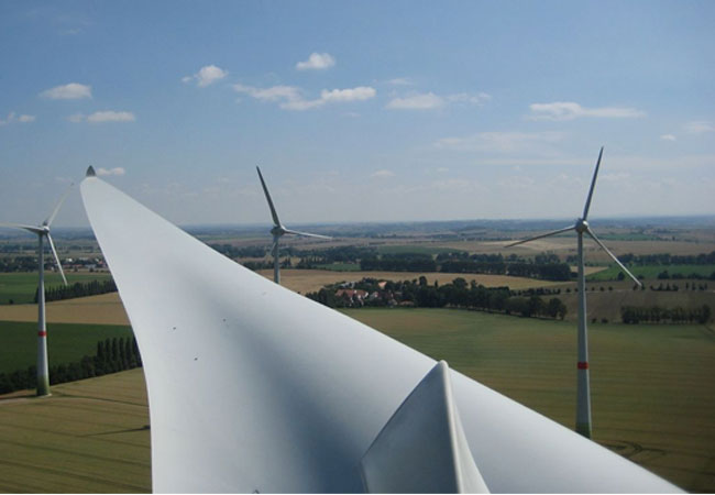 Pressebild: Auszeichnung für Windparkplanung