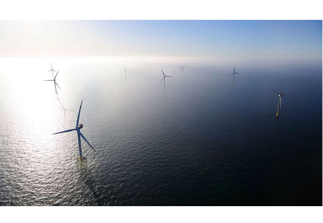 Pressebild: Um den Austausch der beschädigten Gondel vorzubereiten, beginnen in Kürze die Arbeiten im Windpark