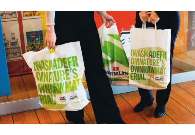 Pressebild: Vollständig recyclebare Bioplastiktüten aus Zuckerrohr