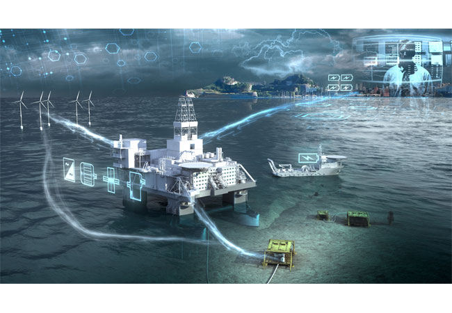 Pressebild: Siemens BlueVault™ Energiespeicherlösungen liefern sauberen und zuverlässigen Strom für Offshore-Anwendungen