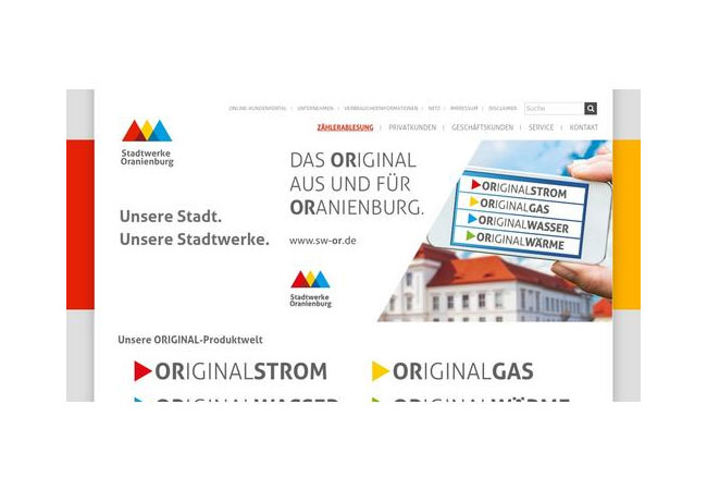 Pressebild: Stadtwerke Oranienburg GmbH