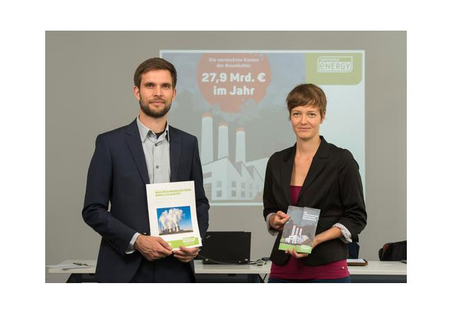 Pressebild: Braunkohle-Ausstieg spart jährlich fast 28 Milliarden Euro
