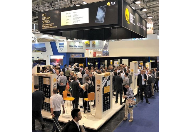 Pressebild: REC N-Peak Lauch Event at Intersolar Europe 2018