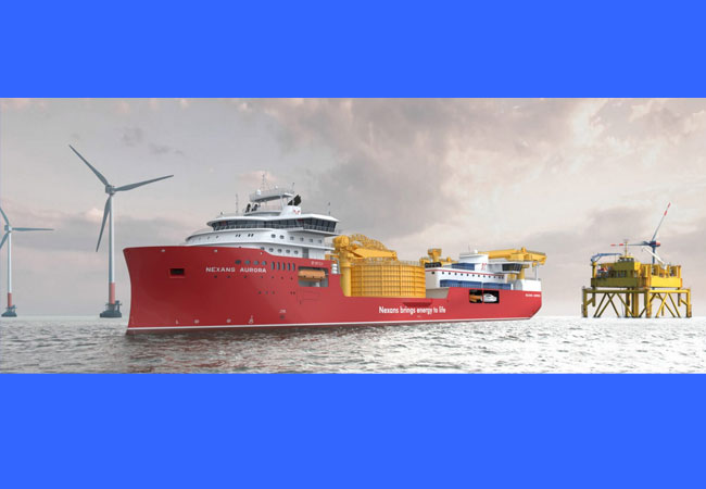 Pressebild: Ulstein Verft to construct large cable laying vessel for Nexans