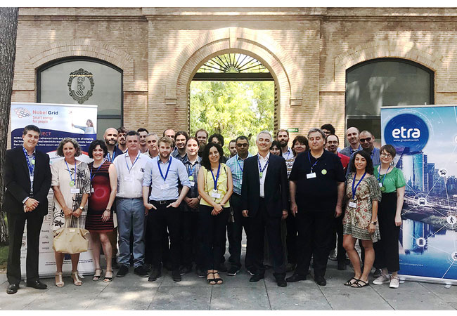 PB: NOBEL GRID Projektkonsortium bei der Abschlussveranstaltung am 25. Juli 2018 in Valencia / Fraunhofer IEE