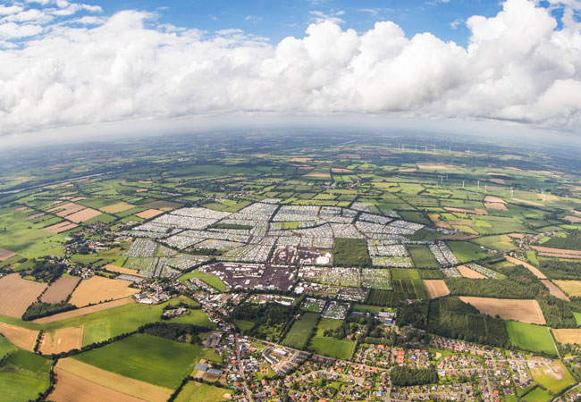 PB: Luftaufnahme: Wacken Open Air/ICS Marketing