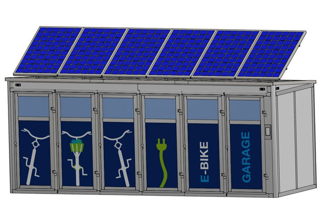 PB: „E-Bike Garage“ aus Bochum bietet sicheren Stellplatz und Strom für den Akku