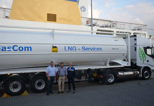 PB: Seit 1. Juli 2018 hat die AG „EMS“ mit GasCom aus Troisdorf einen neuen LNG-Lieferanten