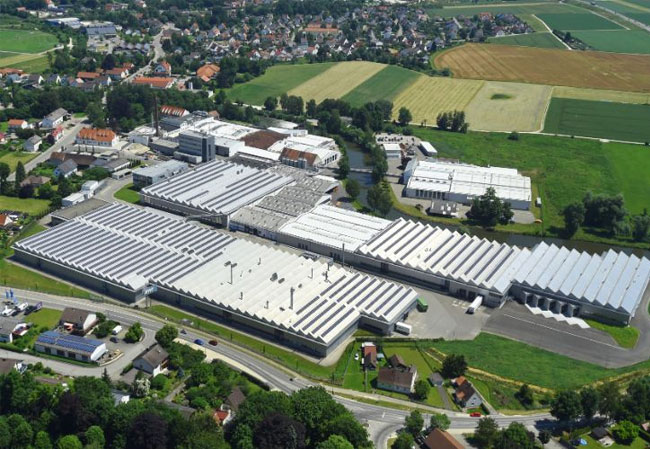 Pressebild: Der Hauptsitz der BWF-Group in Offingen wird durch Südwärme mit Energie versorgt (Bildquelle: Quelle: BWF-Group)