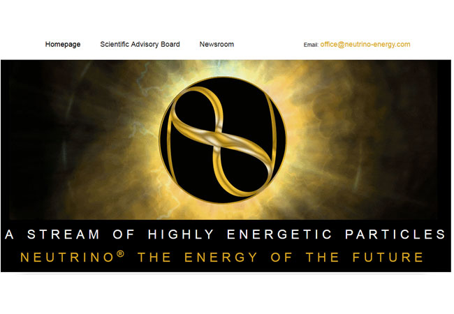 Internetauftritt: Imagine this never ends – a stream of highly energetic particles reaches us every moment