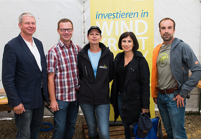 PB: Baustellentag im Windpark Dürnkrut-Götzendorf
