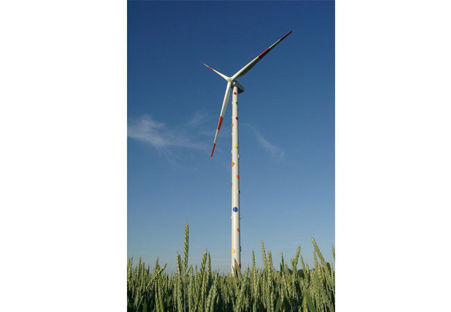 PB: Windpark "Kunst und Wind". (Copyright: Windpark Kunst und Wind)