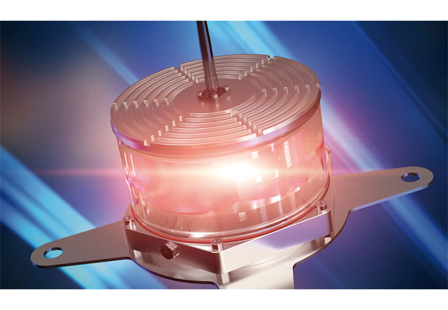 PB: BU: „Miri“ – das neue universelle Luftfahrt-Hindernisfeuer: hart im Nehmen – intelligent, kommunikativ und flexibel im Einsatz / © Quantec Signals