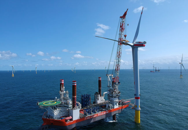 PB: MHI Vestas Installs Final Turbine at Borkum Riffgrund 2 in Germany