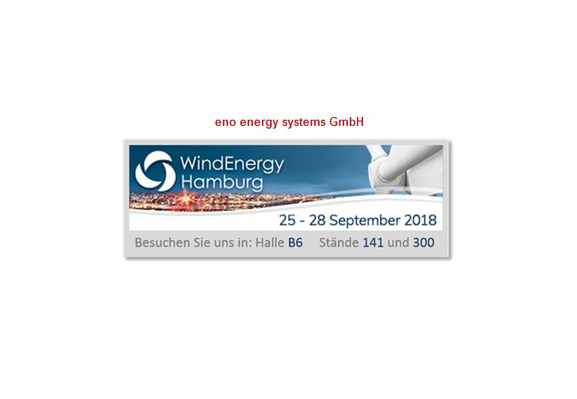 PB: eno-energy-systems auf der WindEnergy Hamburg