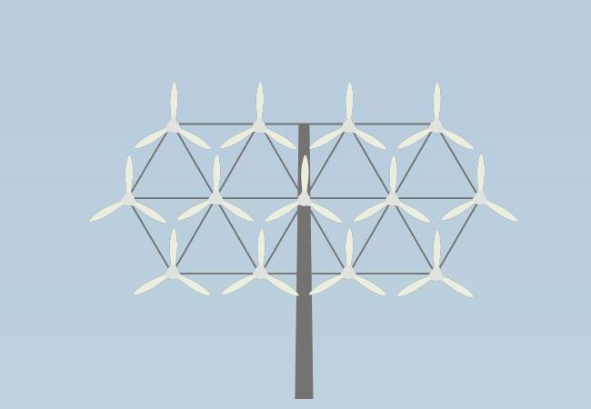 Pressebild: Forschungsprojekt: Ansicht eines Multirotors Credit: CC4E/HAW Hamburg