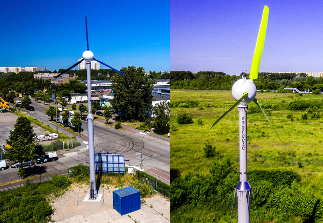 Pressebild: Windturbine enbreeze /