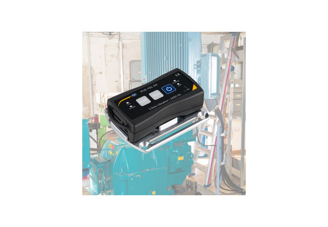 Pressebild: Neu – Klein – Autark Datenlogger PCE-VDL-24I mit 2400Hz Abtastrate