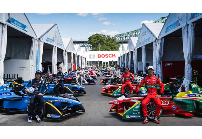 PB: Bosch wird offizieller Partner der ABB Formel E Meisterschaft /