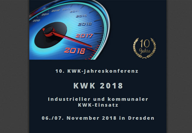 Flyer: KWK 2018 Industrieller und kommunaler KWK-Einsatz