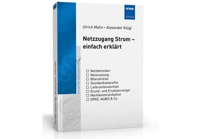 PB: Netzzugang Strom - einfach erklärt / Copyright: VDE VERLAG GMBH
