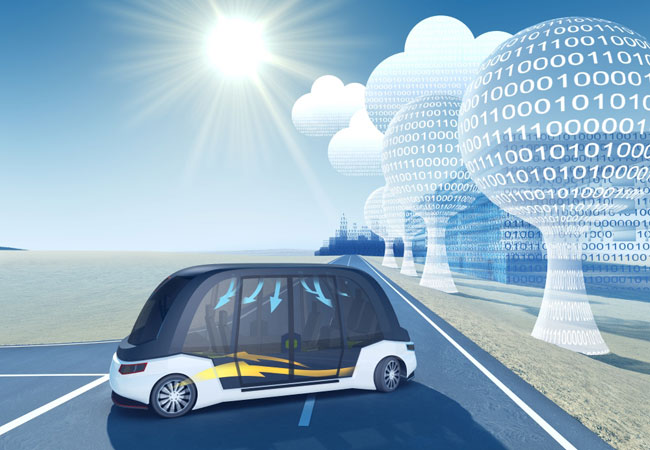 Pressebild: Die Kernkompetenzen liegen in serientauglichen Lösungen in allen Bereichen der Elektronik-, Antriebsstrang- und Fahrzeugentwicklung