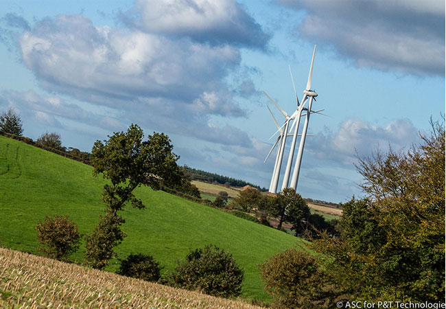 Pressebild: Impressionen aus dem Windpark Saint-Gildas