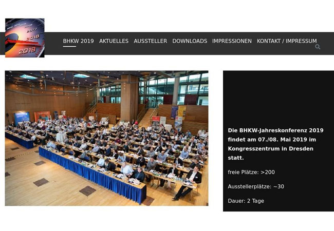 PB: Internetauftritt: http://www.bhkw2019.de/