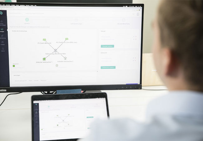 Pressefoto: BU: opti.node: Dezentrale Energiekonzepte softwarebasiert managen © node energy GmbH